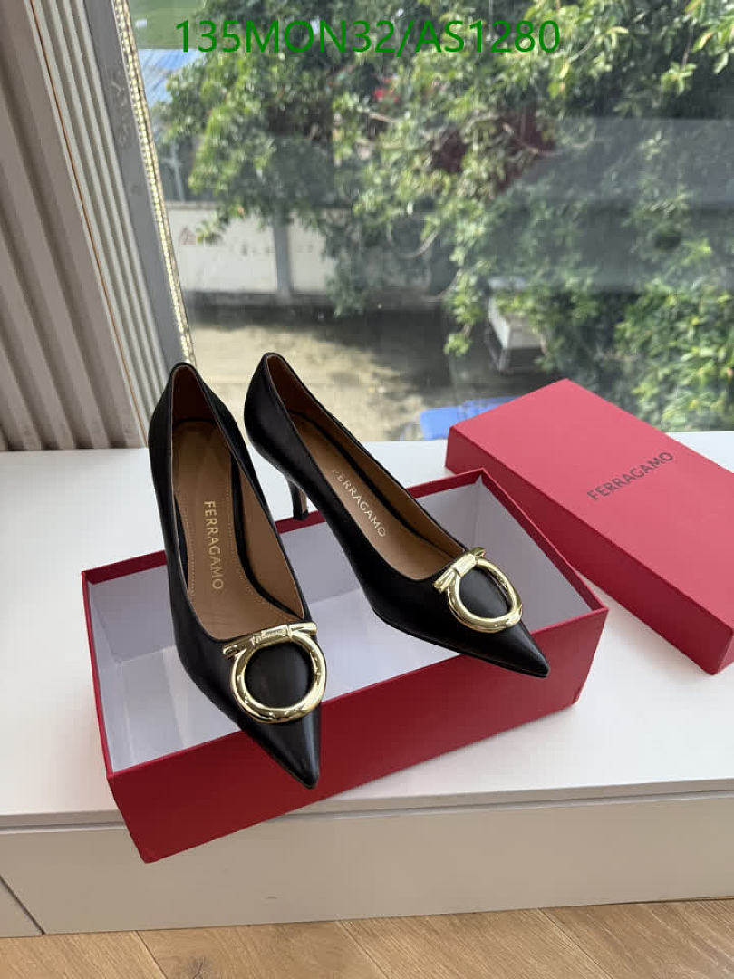 Ferragamo-Women Shoes Code: AS1280 $: 135USD