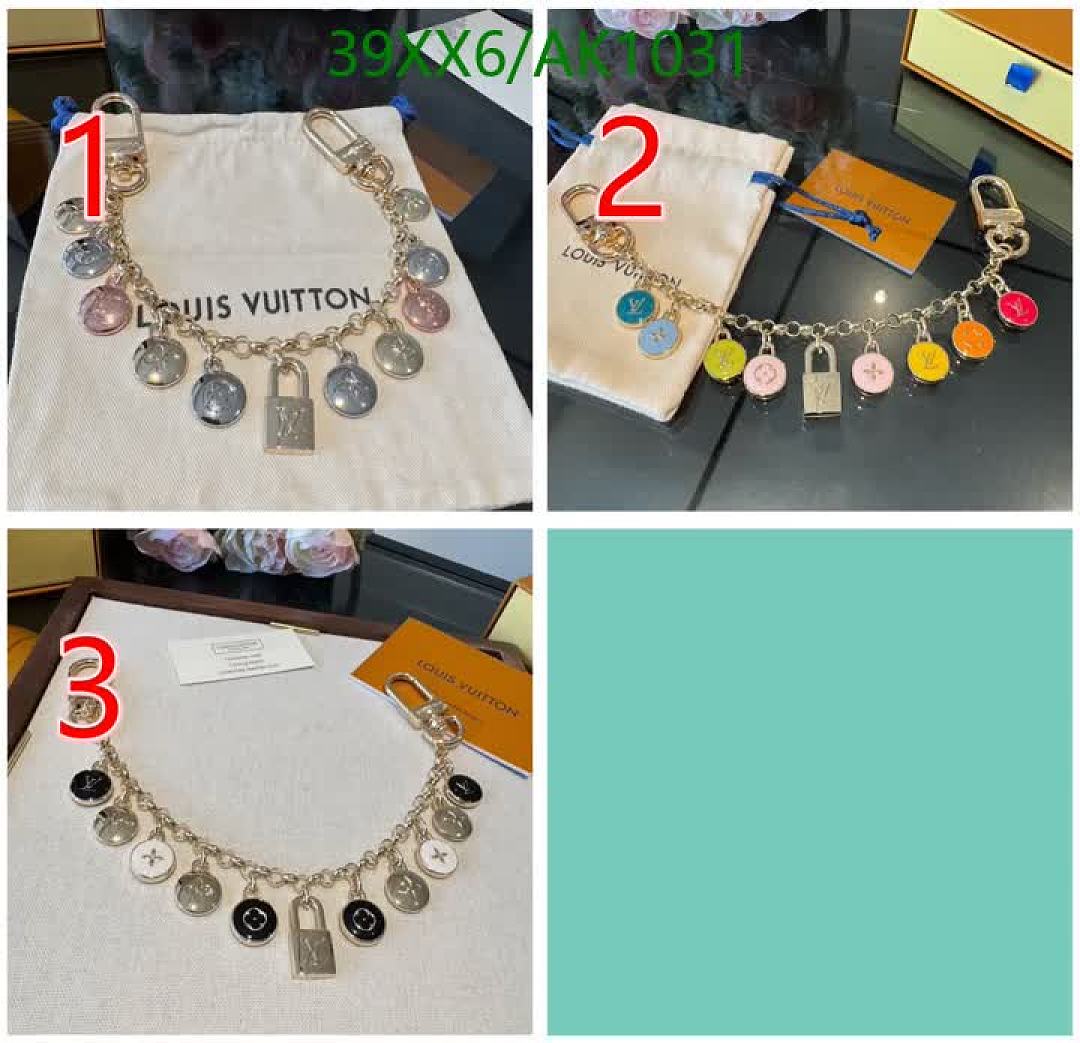 LV-Keychains & Charms Code: AK1031 $: 39USD