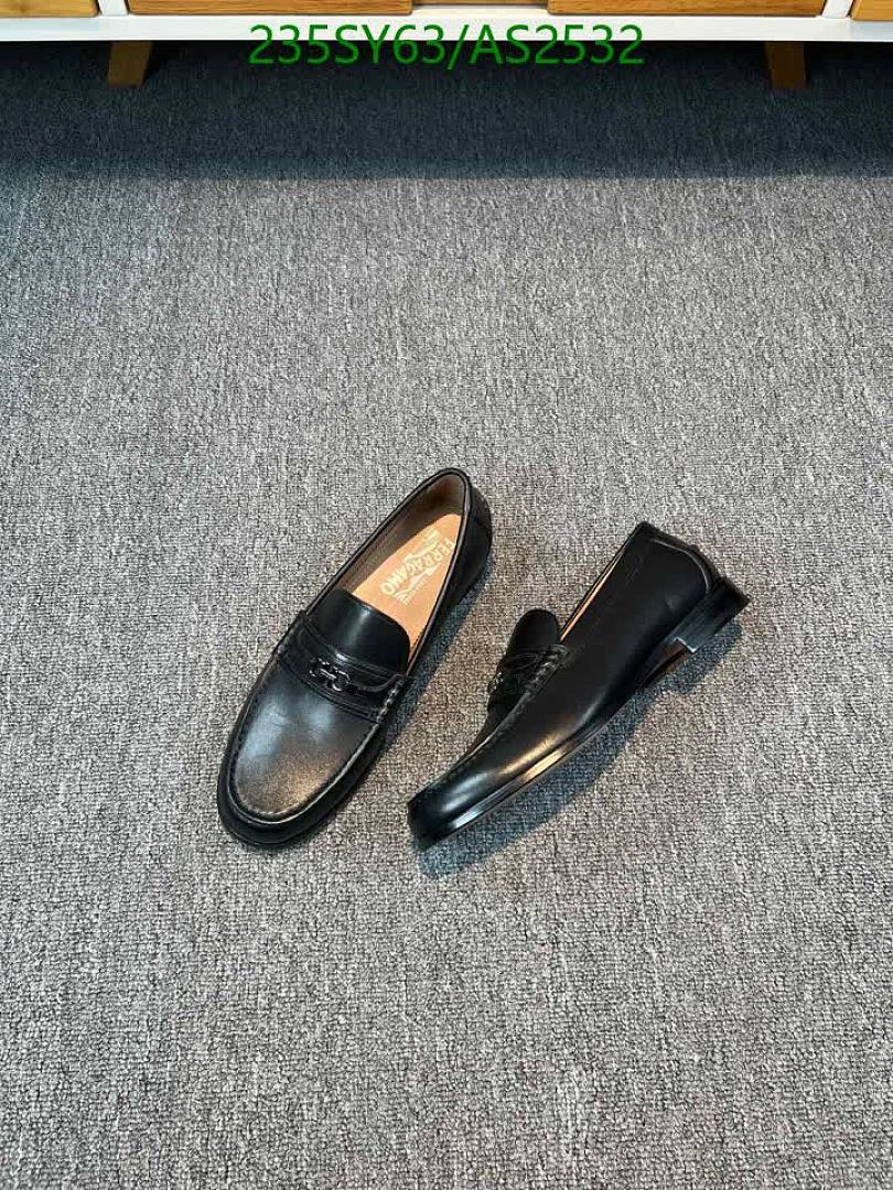 Ferragamo-Men shoes Code: AS2532 $: 235USD