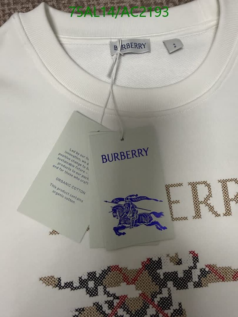 Burberry-Clothing Code: AC2193 $: 75USD