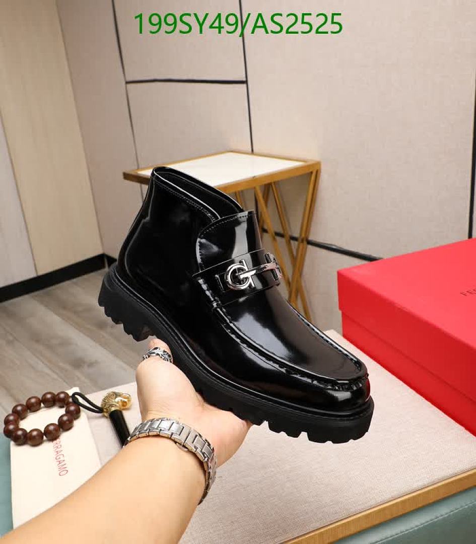 Ferragamo-Men shoes Code: AS2525 $: 199USD