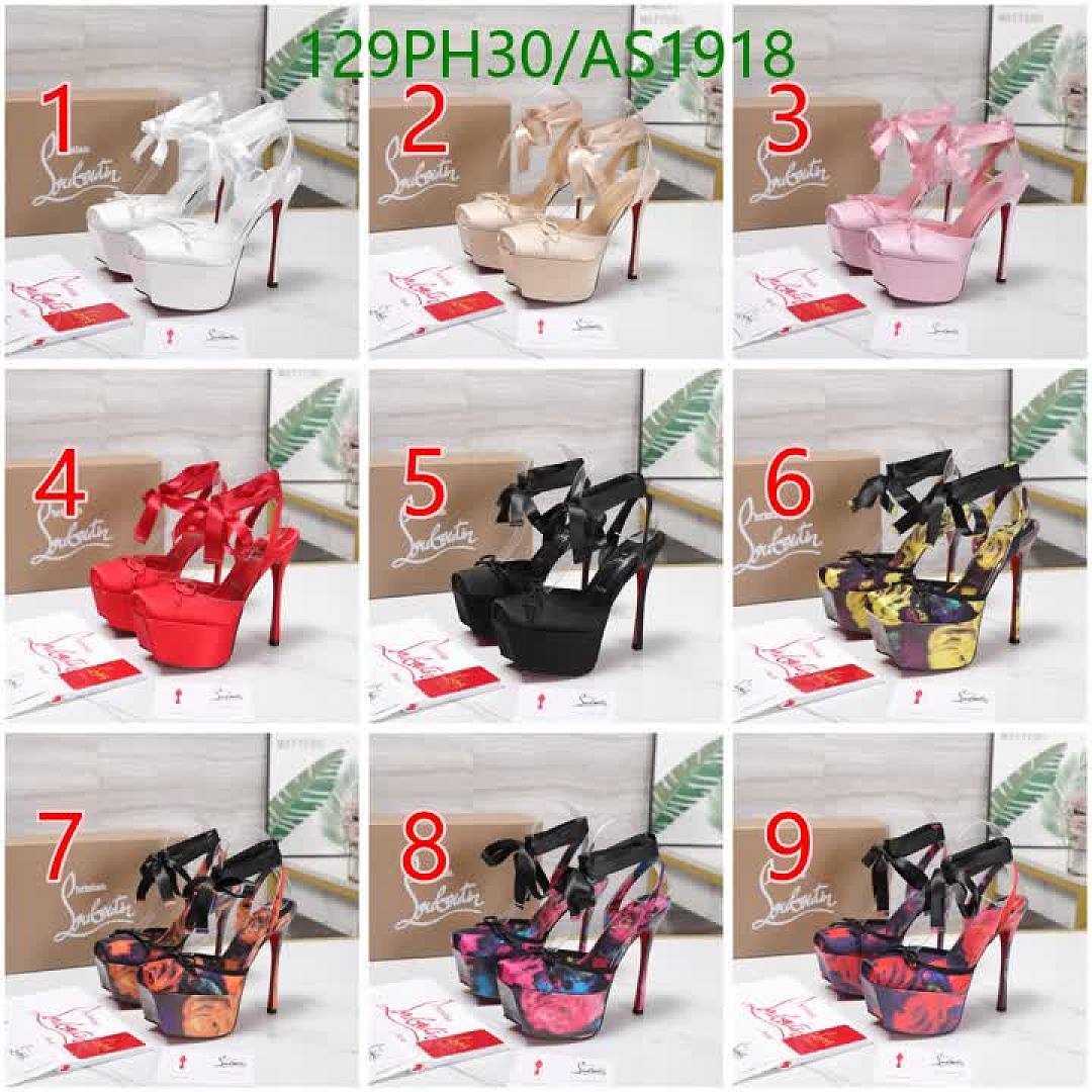 Christian Louboutin-Women Shoes Code: AS1918 $: 129USD