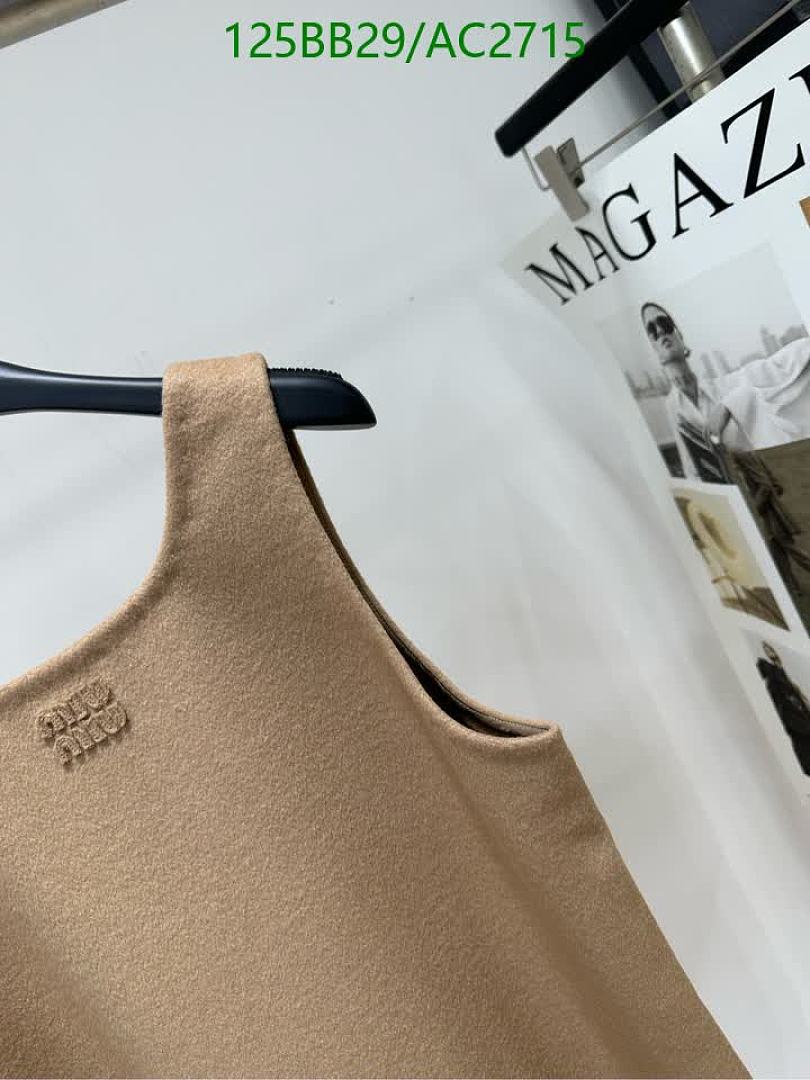 Miu Miu-Clothing Code: AC2715 $: 125USD