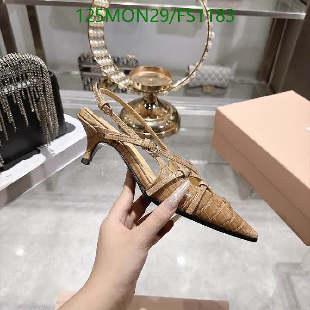 Miu Miu-Women Shoes Code: FS1183 $: 125USD