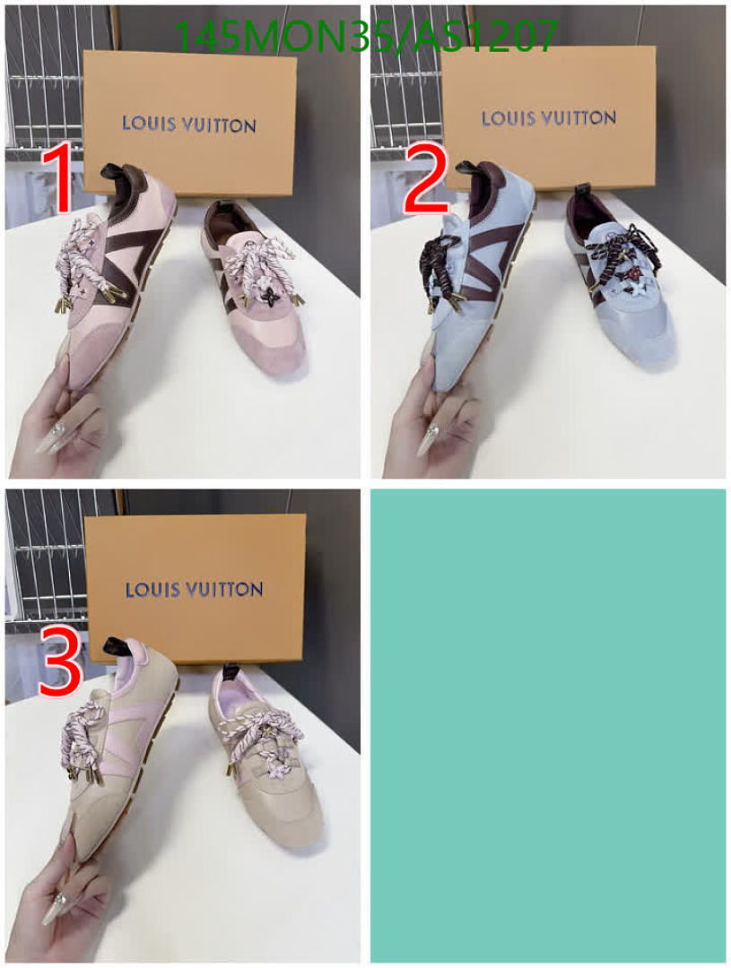 LV-Women Shoes Code: AS1207 $: 145USD