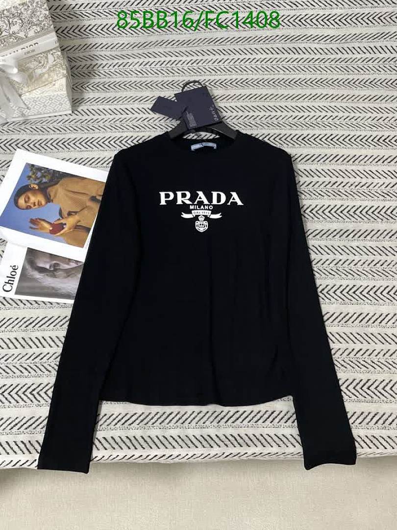 Prada-Clothing Code: FC1408 $: 85USD