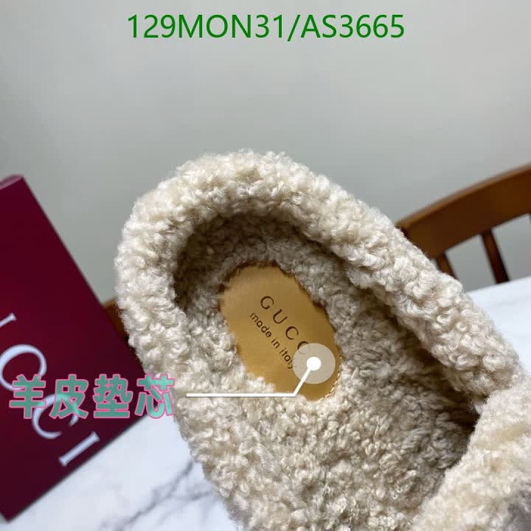 Gucci-Women Shoes Code: AS3665 $: 129USD