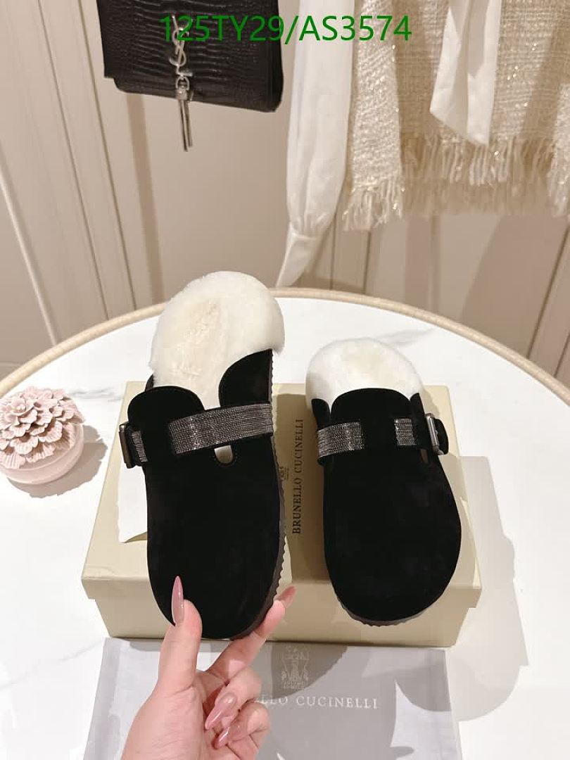 Brunello Cucinelli-Women Shoes Code: AS3574 $: 125USD