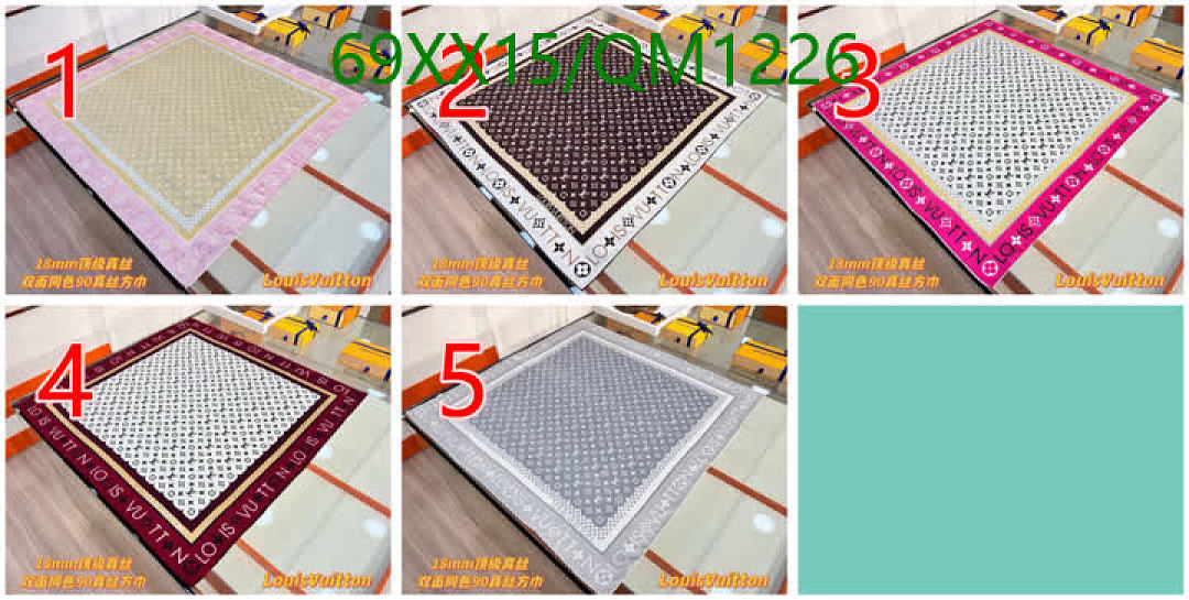 LV-Scarves Code: QM1226 $: 69USD