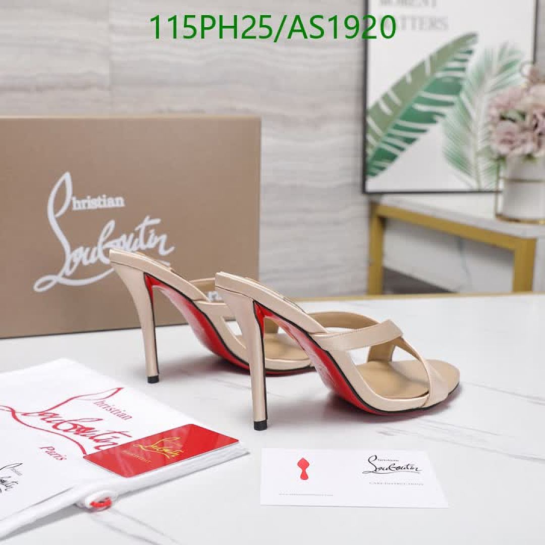 Christian Louboutin-Women Shoes Code: AS1920 $: 115USD