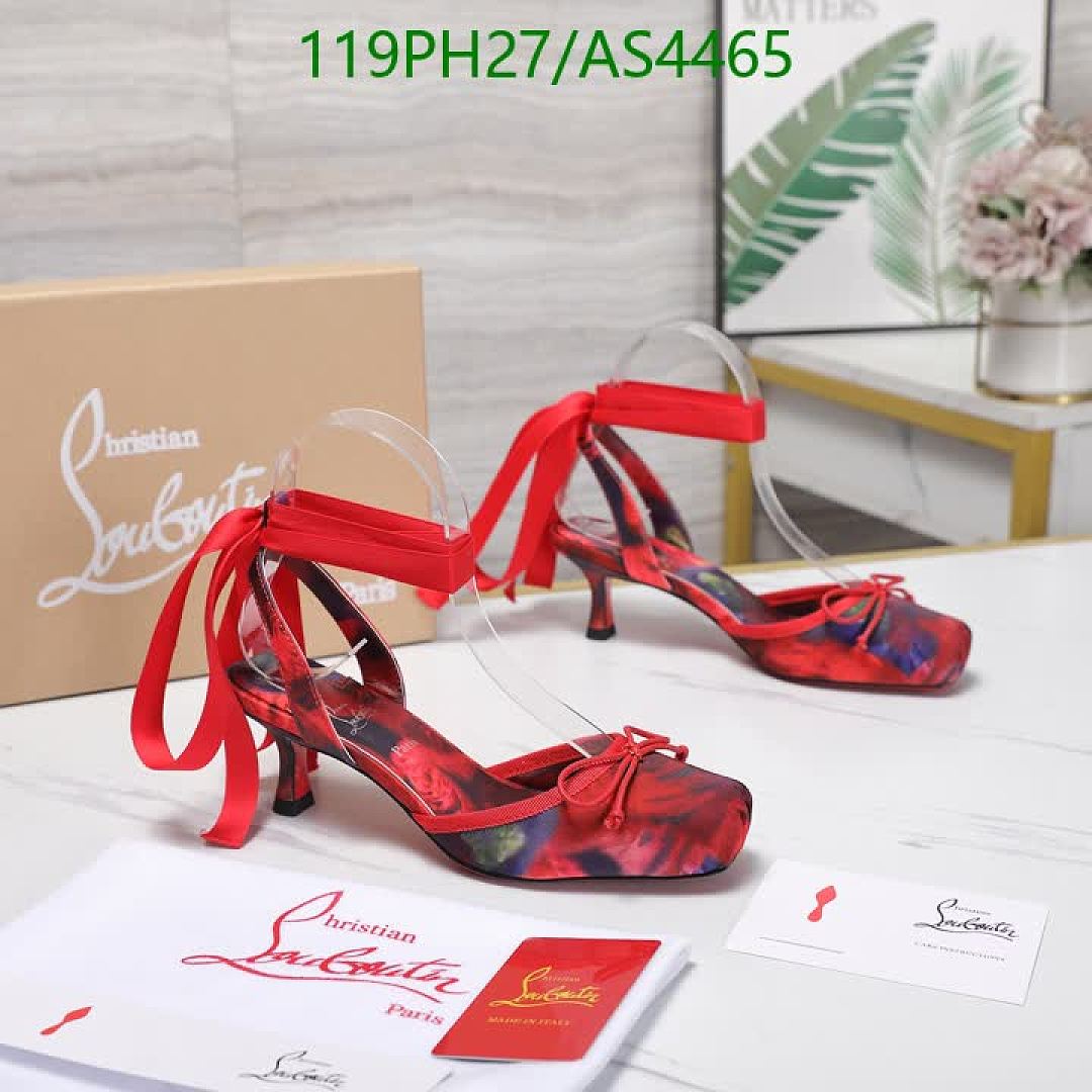 Christian Louboutin-Women Shoes Code: AS4465 $: 119USD