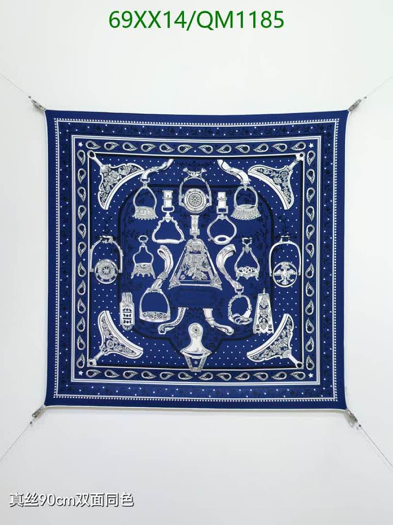 Hermes-Scarves Code: QM1185 $: 69USD