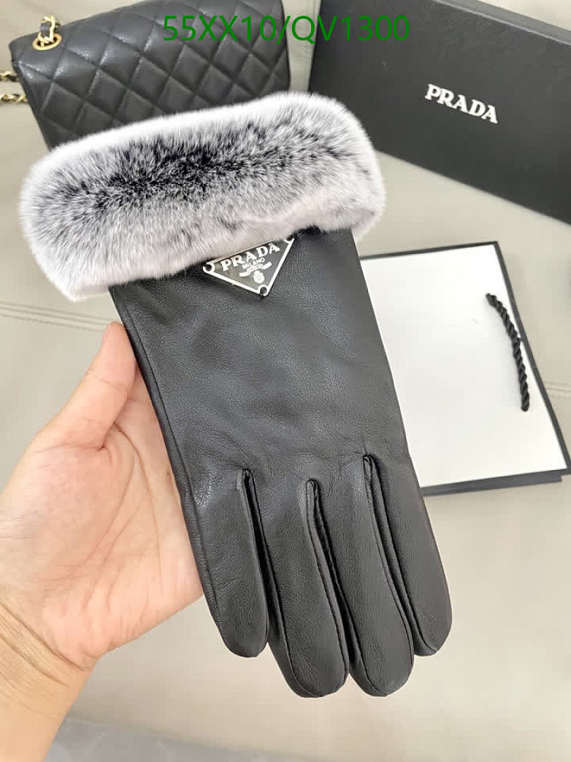 Prada-Gloves Code: QV1300 $: 55USD