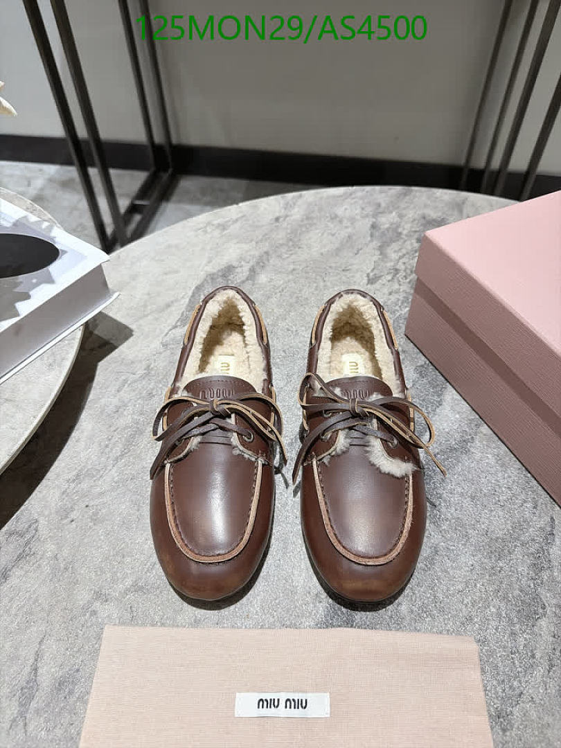 Miu Miu-Women Shoes Code: AS4500 $: 125USD