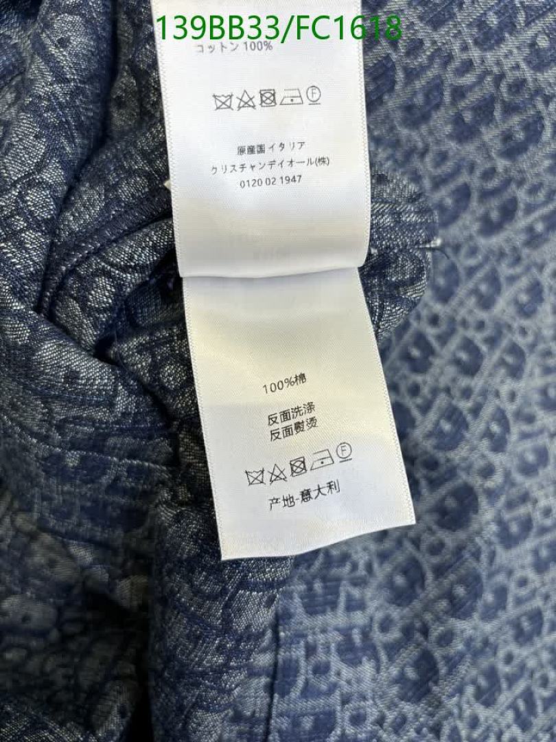Dior-Clothing Code: FC1618 $: 139USD