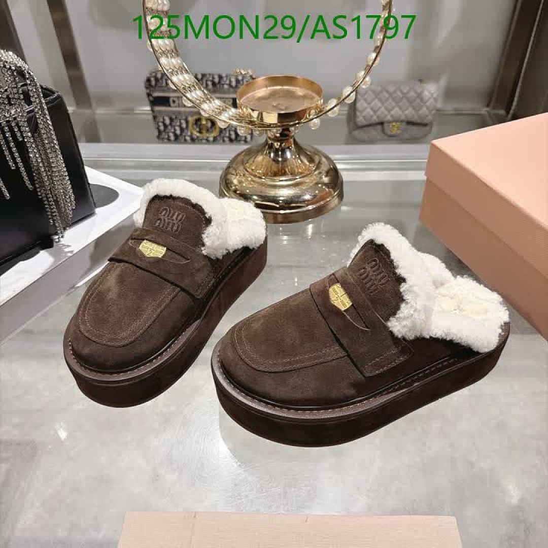 Miu Miu-Women Shoes Code: AS1797 $: 125USD