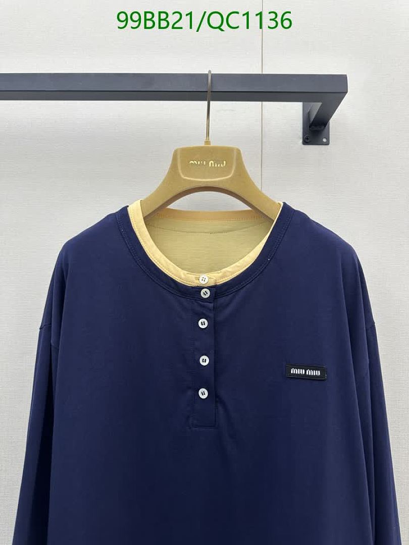 Miu Miu-Clothing Code: QC1136 $: 99USD