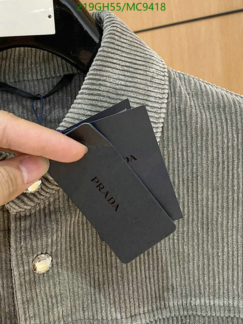 Prada-Clothing Code: MC9418 $: 219USD
