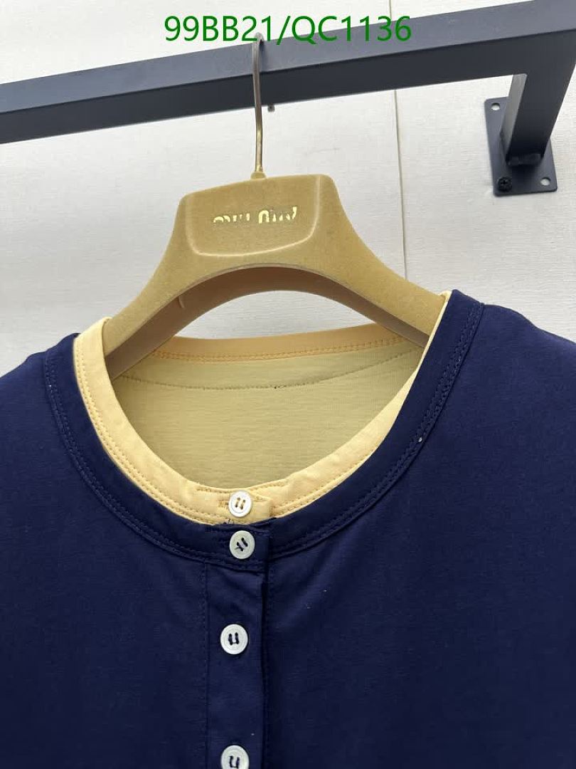 Miu Miu-Clothing Code: QC1136 $: 99USD