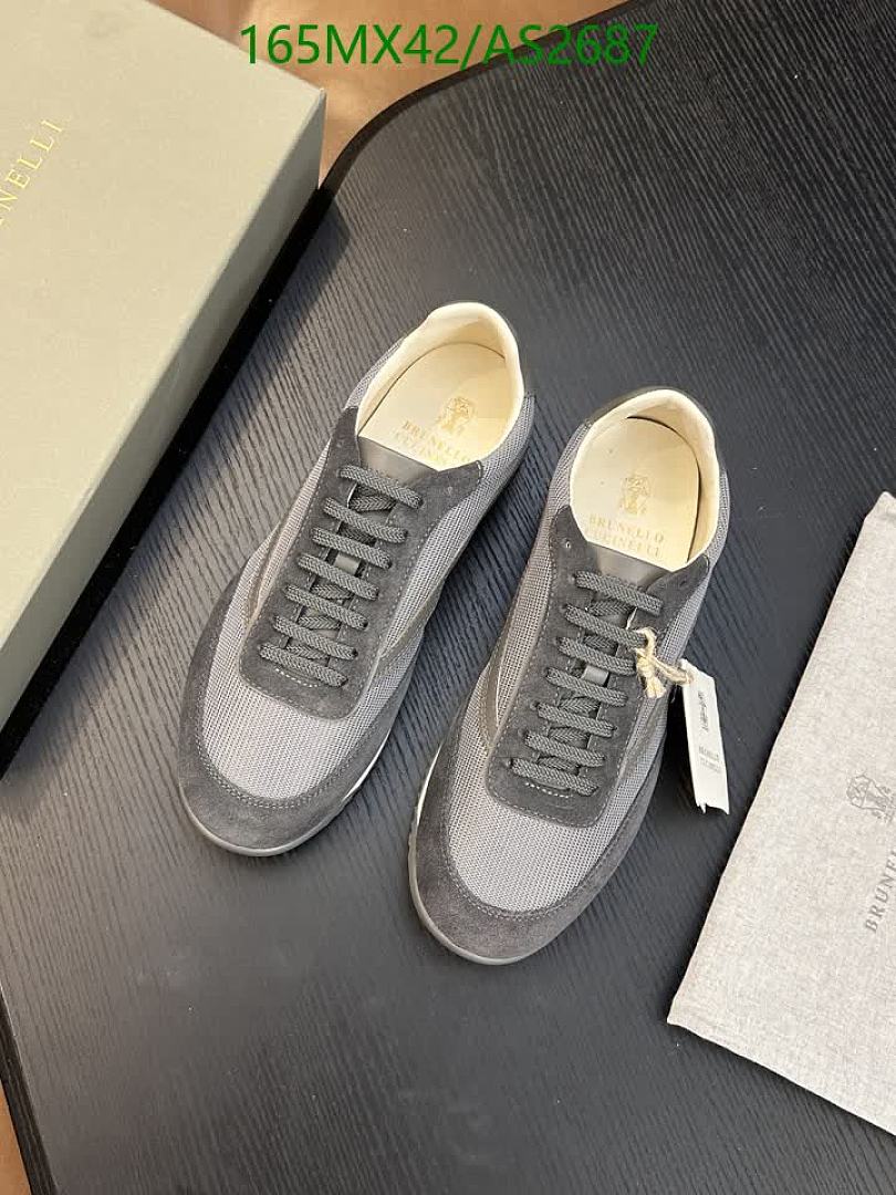 Brunello Cucinelli-Men shoes Code: AS2687 $: 165USD