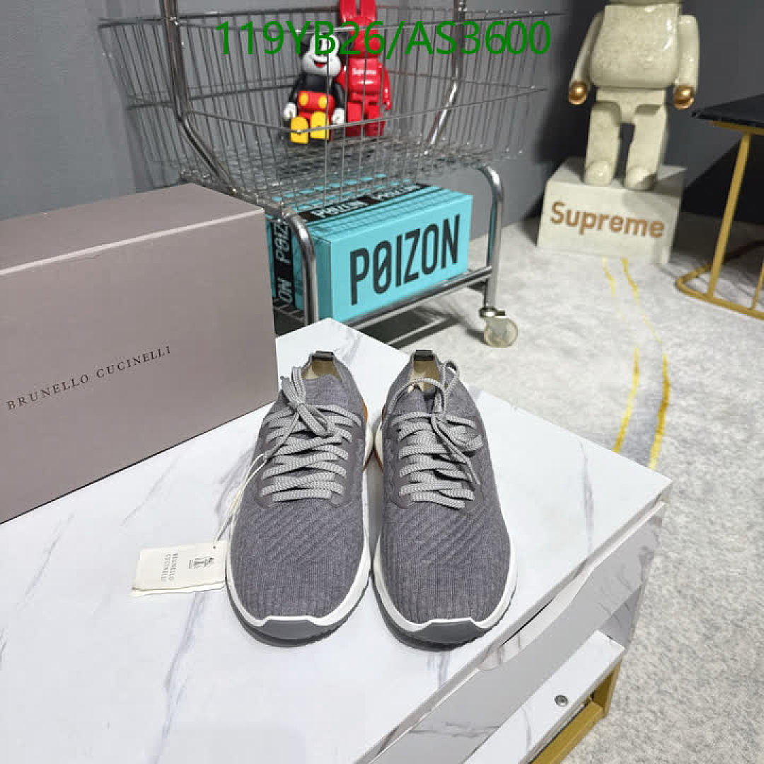 Brunello Cucinelli-Men shoes Code: AS3600 $: 119USD