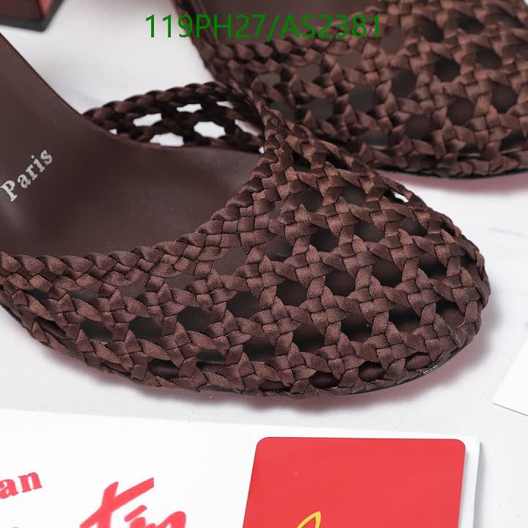 Christian Louboutin-Women Shoes Code: AS2381 $: 119USD
