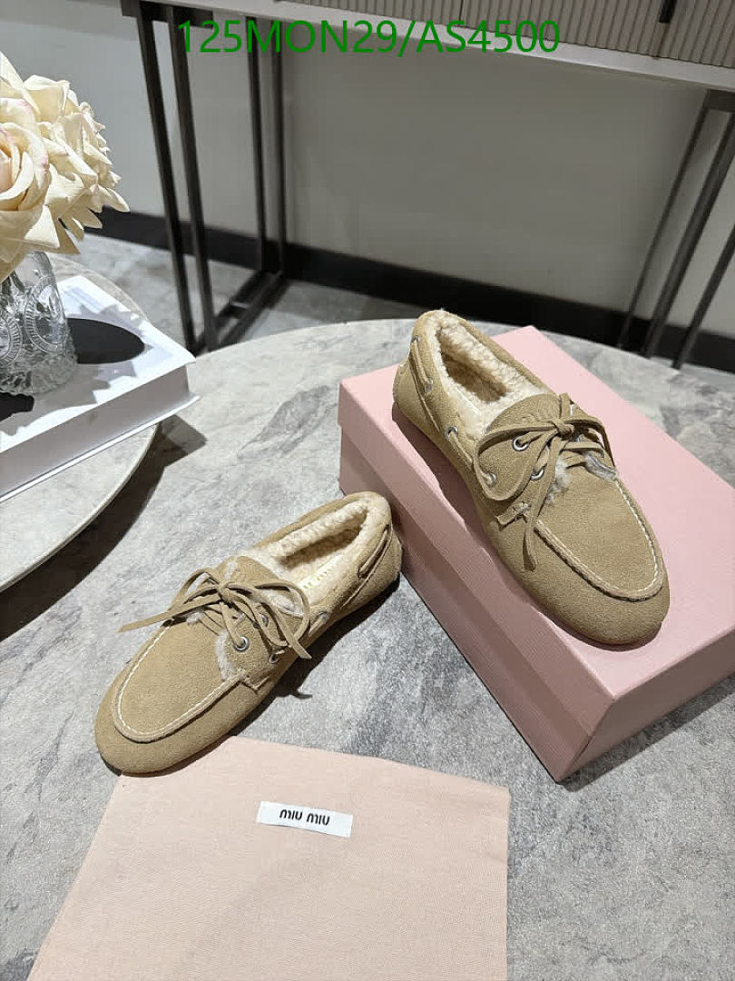 Miu Miu-Women Shoes Code: AS4500 $: 125USD