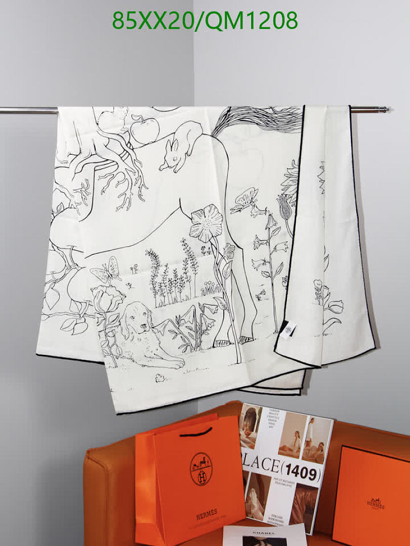 Hermes-Scarves Code: QM1208 $: 85USD