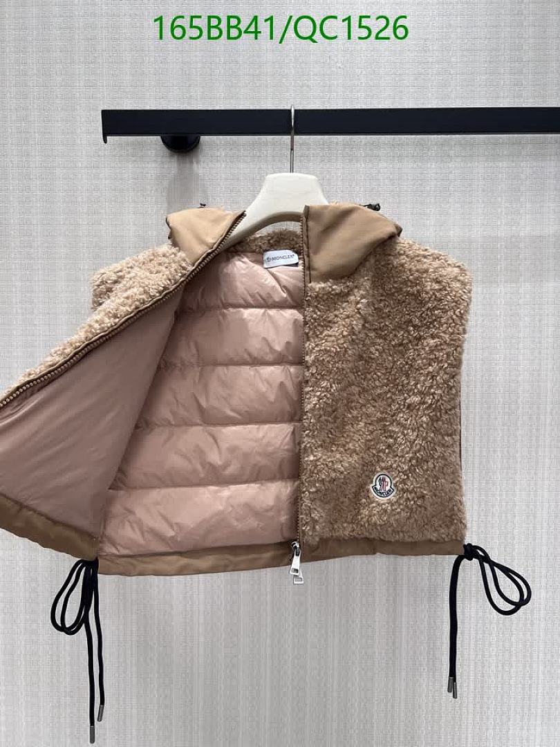 Moncler-Clothing Code: QC1526 $: 165USD