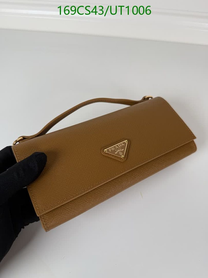 Prada-WalletsMirror Quality Code: UT1006 $: 169USD