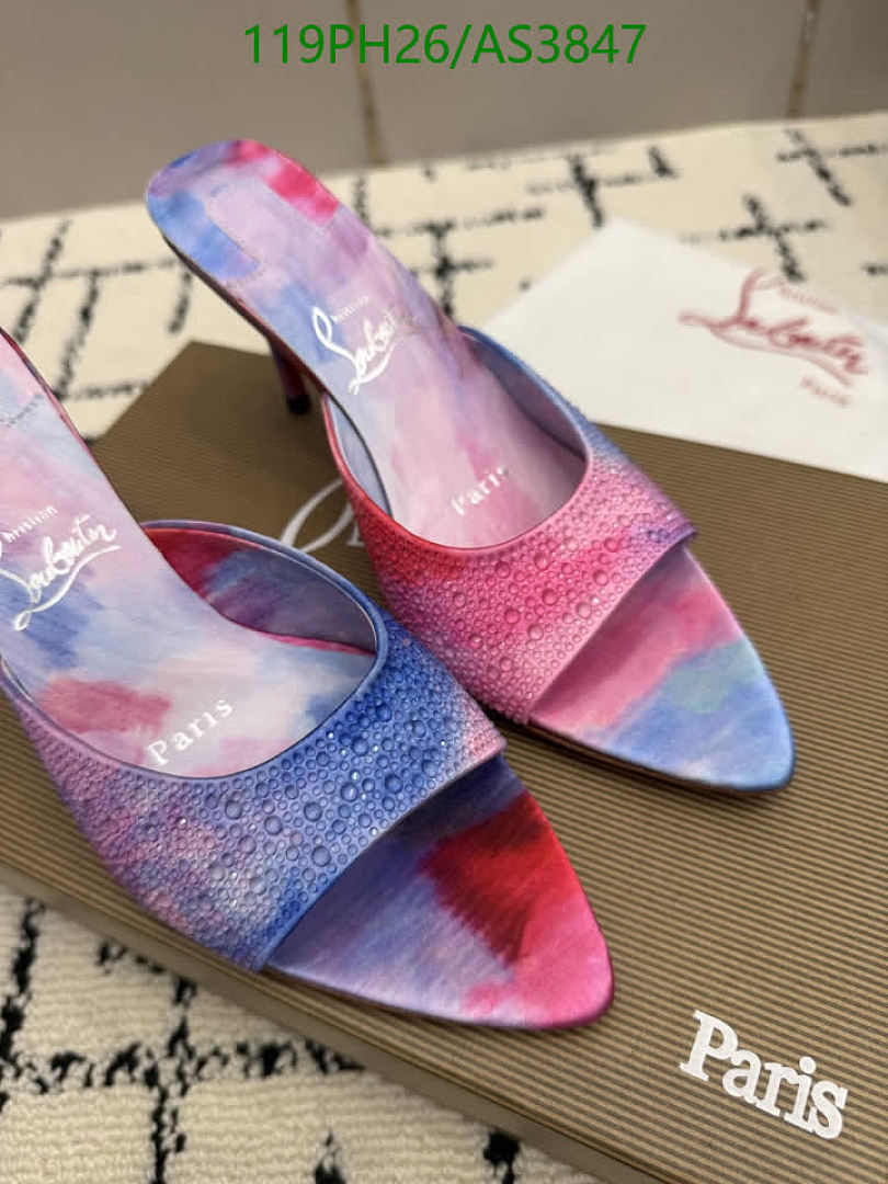 Christian Louboutin-Women Shoes Code: AS3847 $: 119USD