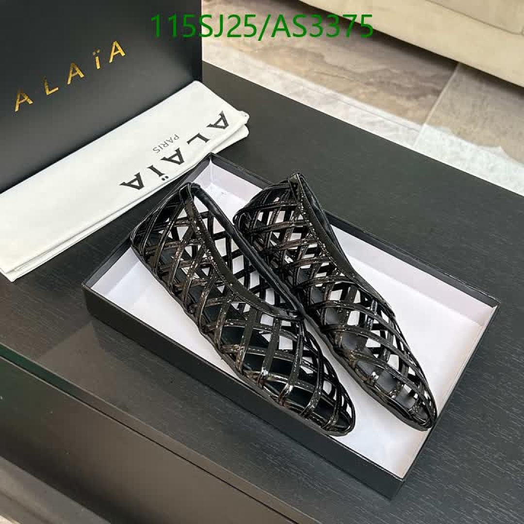 Alaia-Women Shoes Code: AS3375 $: 115USD