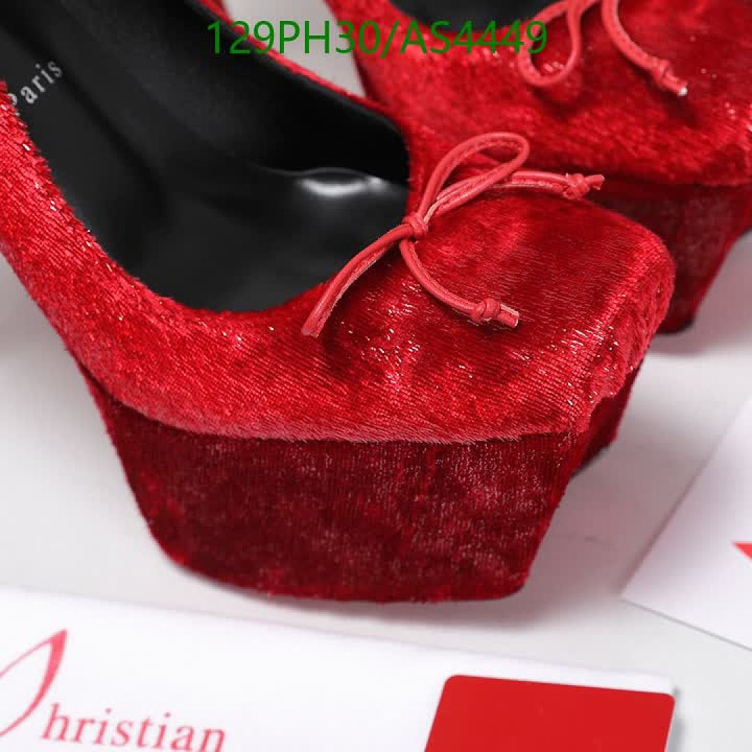 Christian Louboutin-Women Shoes Code: AS4449 $: 129USD