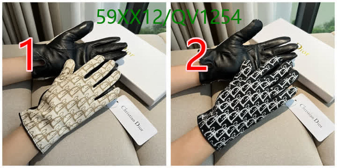 Dior-Gloves Code: QV1254 $: 59USD