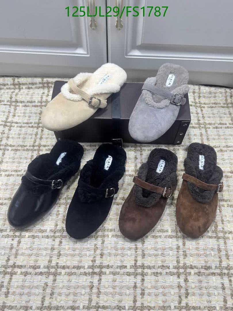 Alaia-Women Shoes Code: FS1787 $: 125USD