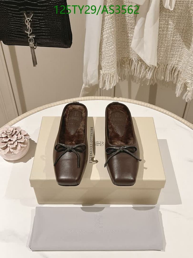 Brunello Cucinelli-Women Shoes Code: AS3562 $: 125USD