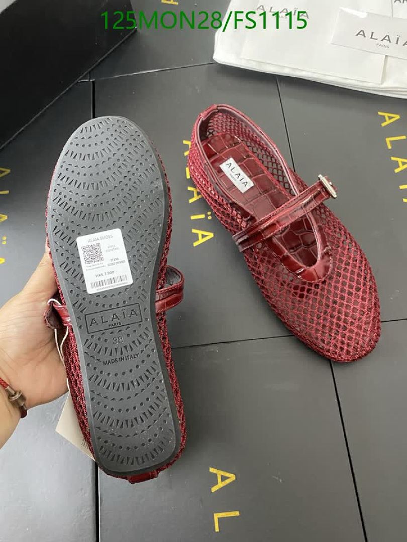 Alaia-Women Shoes Code: FS1115 $: 125USD