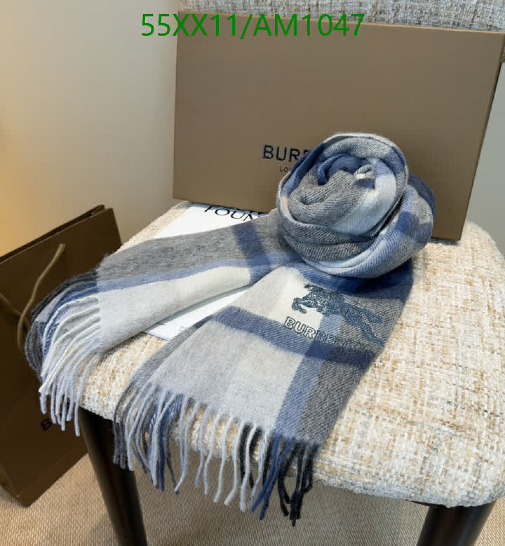 Burberry-Scarves Code: AM1047 $: 55USD