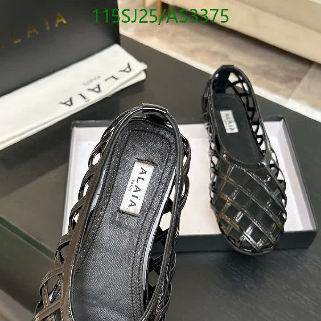 Alaia-Women Shoes Code: AS3375 $: 115USD