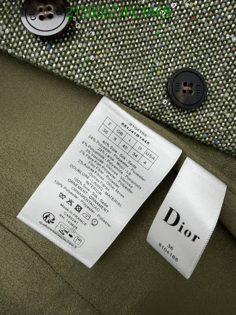 Dior-Clothing Code: FC1469 $: 215USD