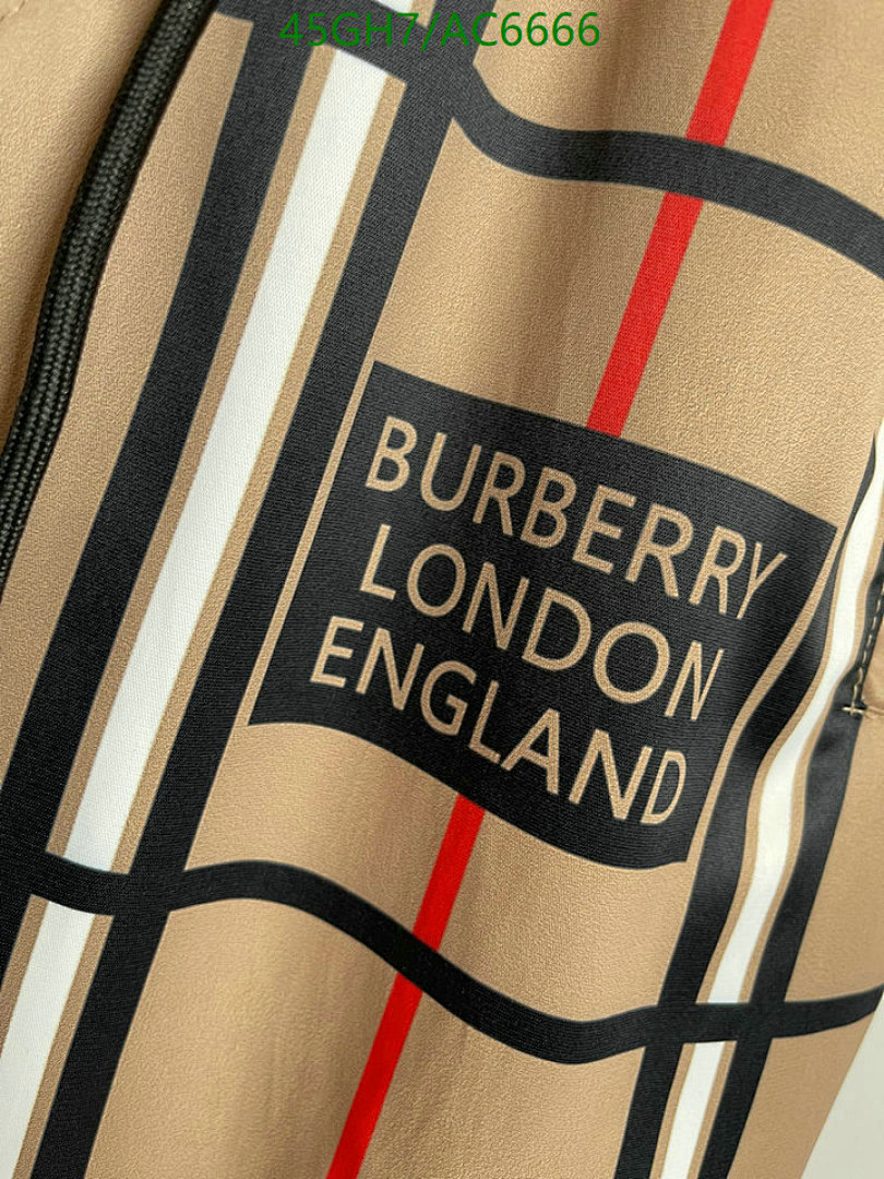 Burberry-Clothing Code: AC6666 $: 45USD