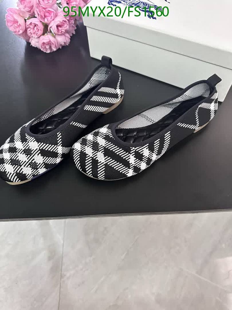 Burberry-Women Shoes Code: FS1560 $: 95USD