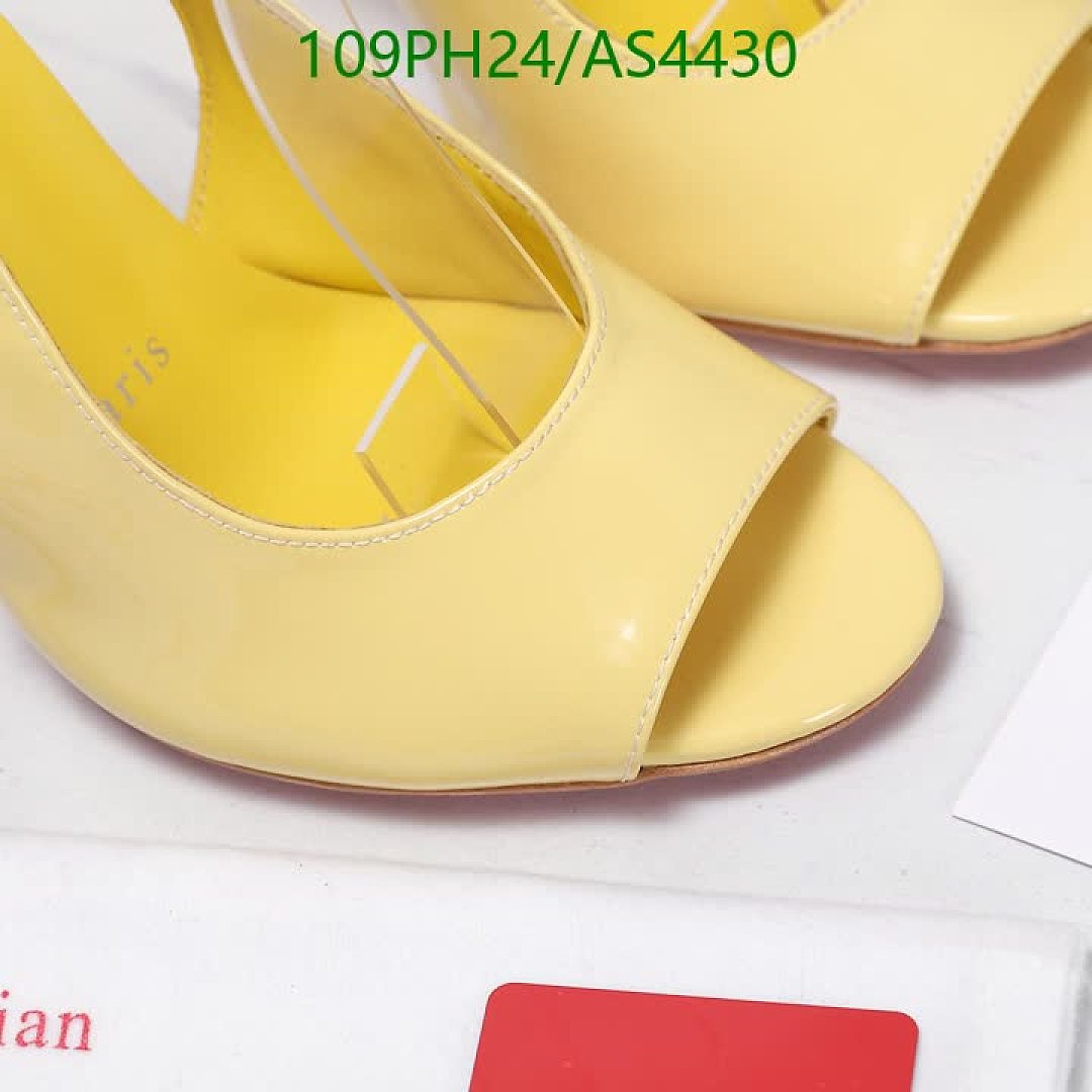 Christian Louboutin-Women Shoes Code: AS4430 $: 109USD