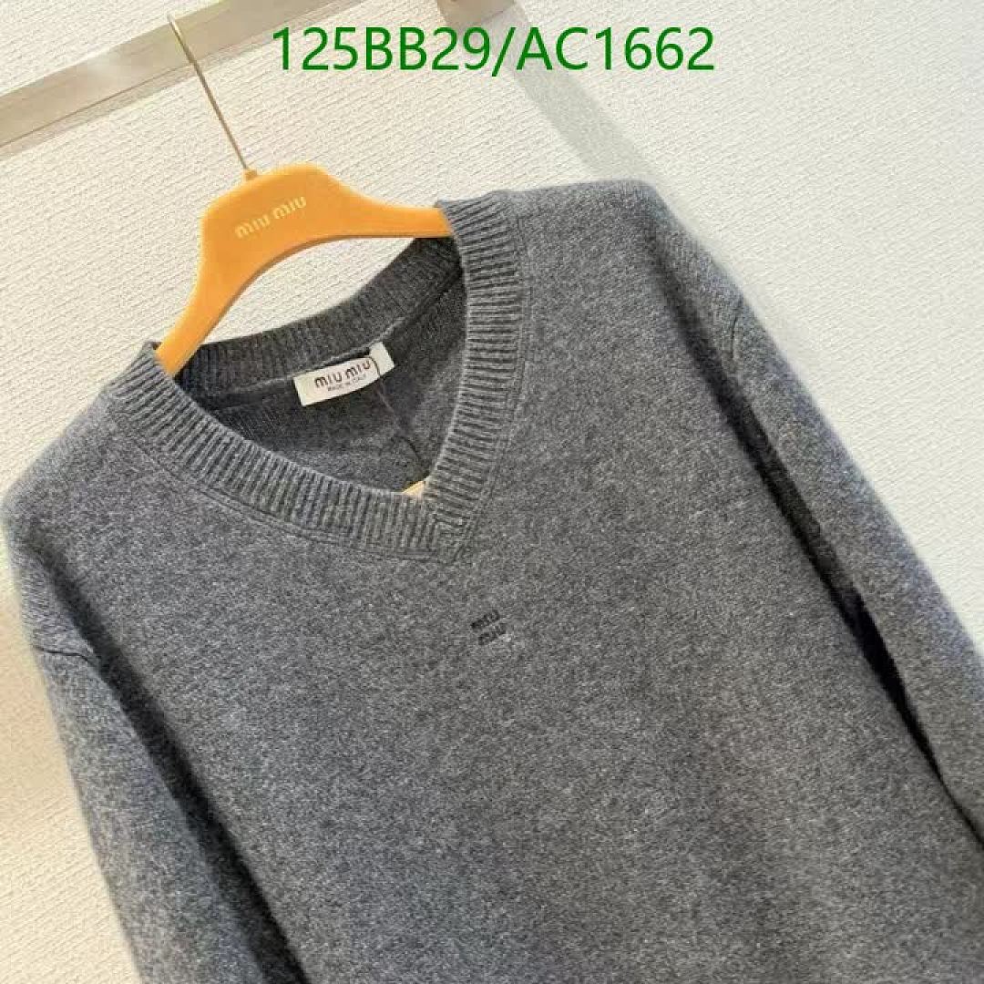Miu Miu-Clothing Code: AC1662 $: 125USD