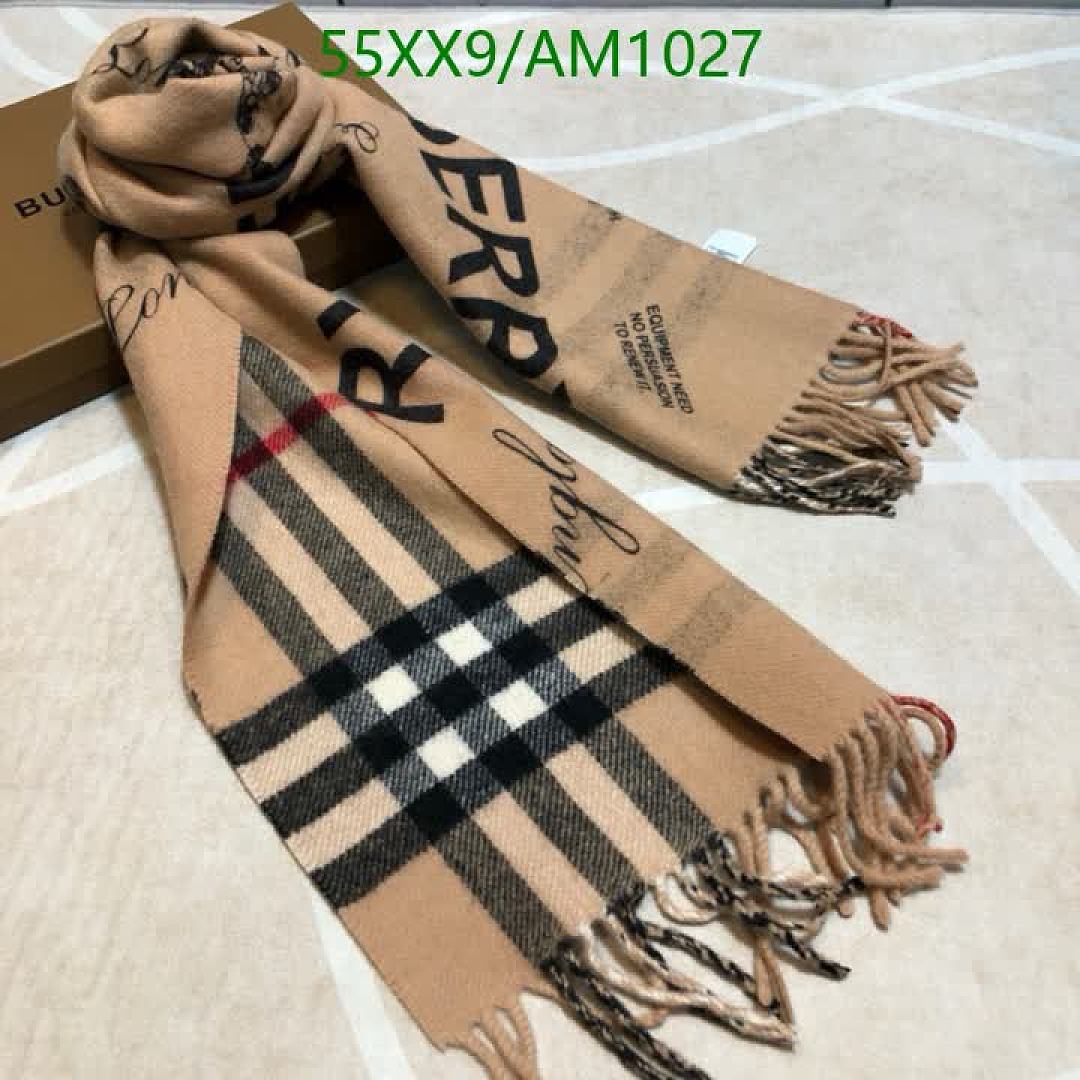 Burberry-Scarves Code: AM1027 $: 55USD
