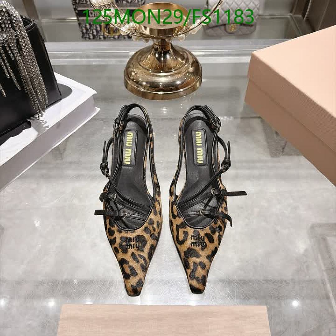 Miu Miu-Women Shoes Code: FS1183 $: 125USD