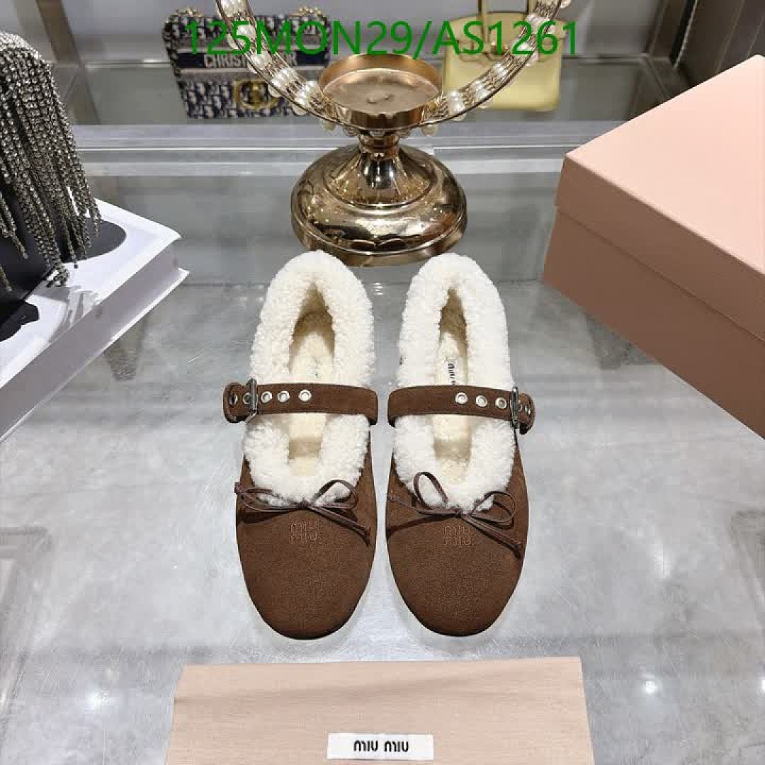 Miu Miu-Women Shoes Code: AS1261 $: 125USD