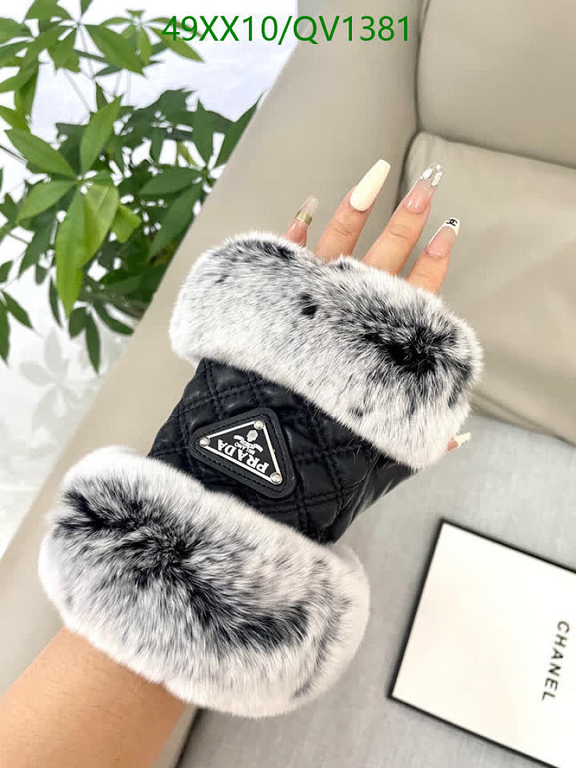 Prada-Gloves Code: QV1381 $: 49USD