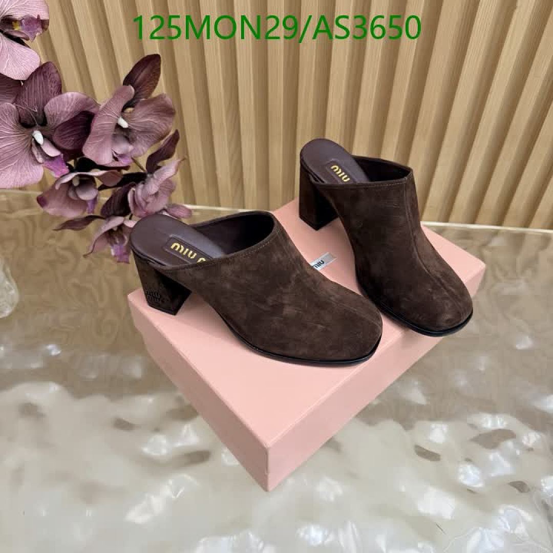 Miu Miu-Women Shoes Code: AS3650 $: 125USD