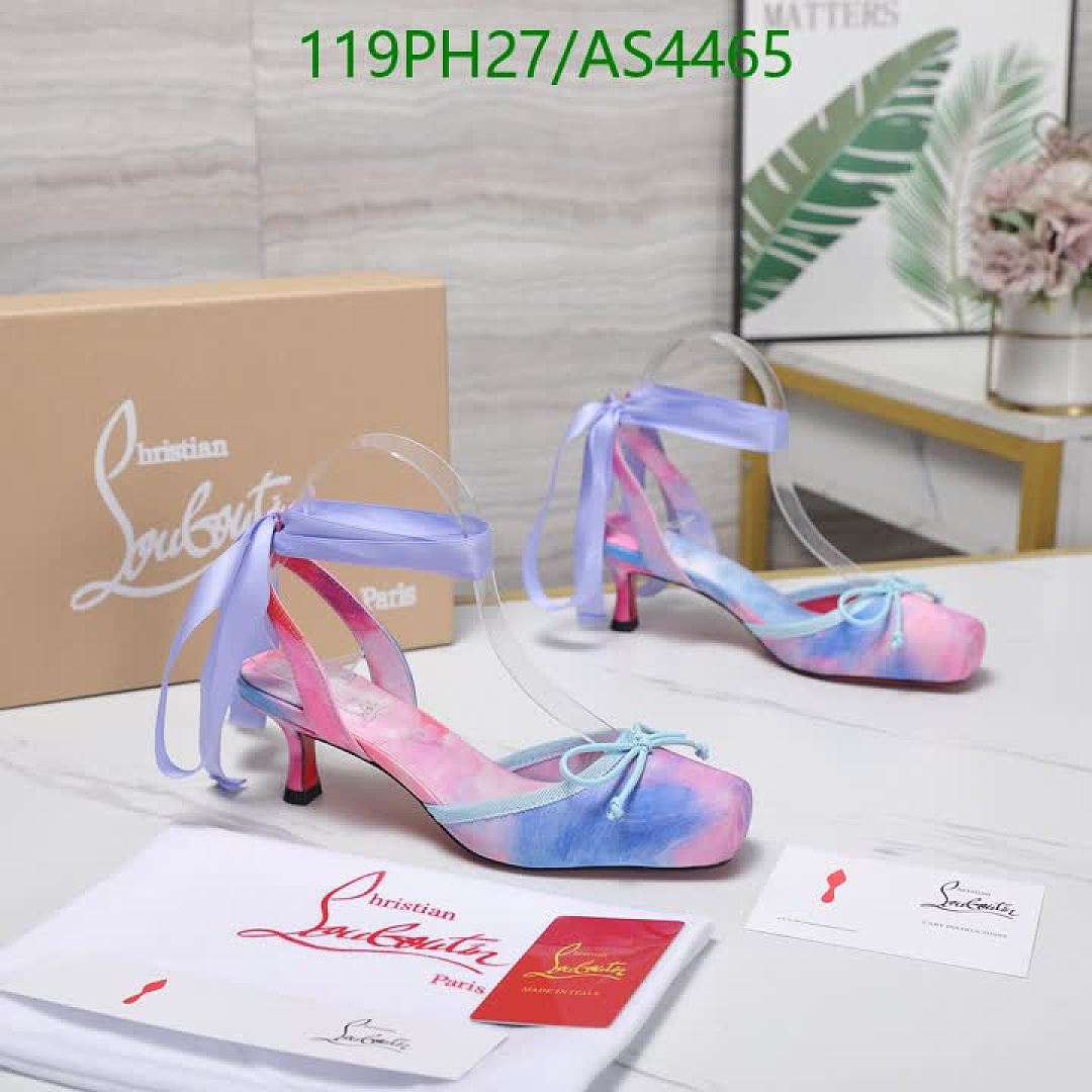 Christian Louboutin-Women Shoes Code: AS4465 $: 119USD